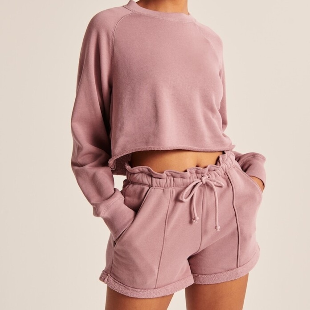 Abercrombie & fitch lounge shorts / soft AF collection. Size XS. Pink